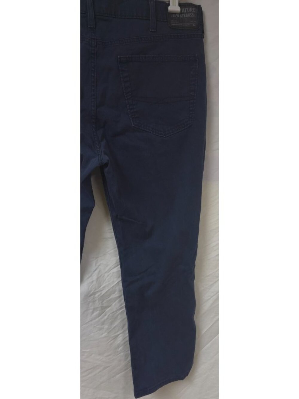 Signature Levi Strauss S67 Mens 40X30 Blue Stretch Athletic Fit Pants Jeans - Picture 8 of 14